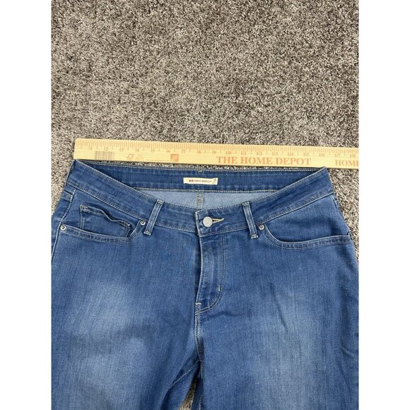 Levi’s Jeans Women’s 32 Blue 815 Curvy Bootcut Mid Rise Stretch Denim Y2K Vibe - Picture 13 of 15